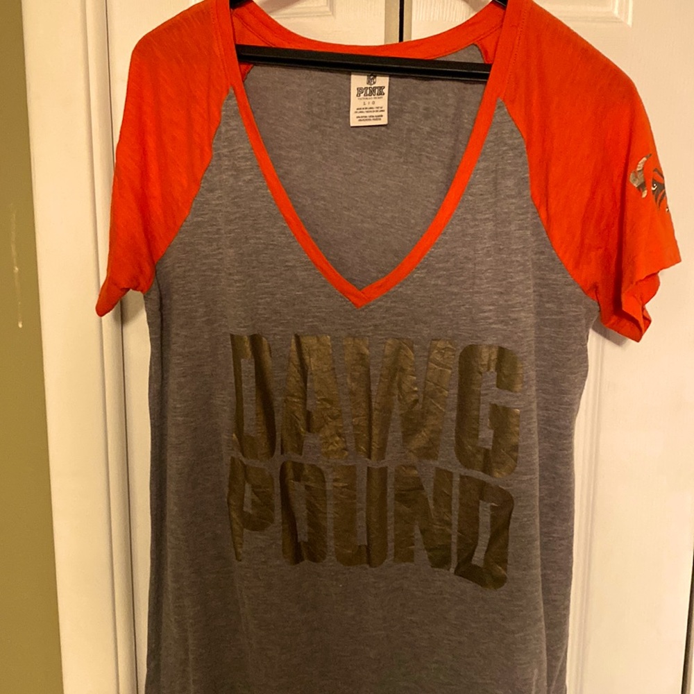 Cleveland Browns Pink T